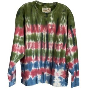 Sandrine Rose tie dye sweatshirt with pockets